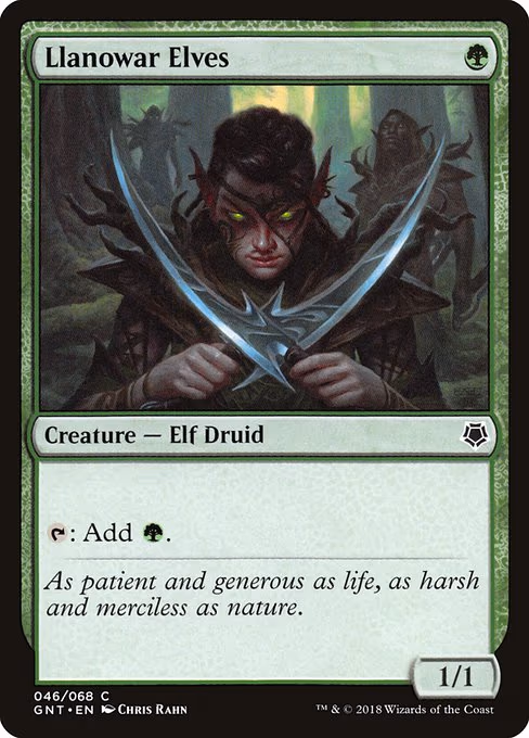 Llanowar Elves - C (46)