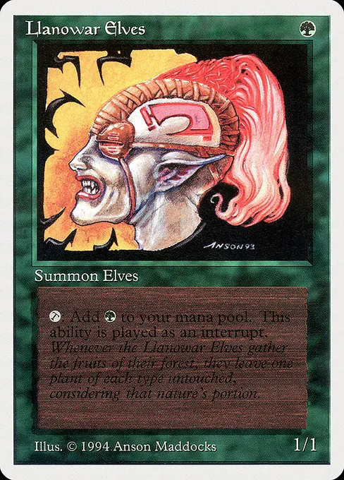 Llanowar Elves - C (211)