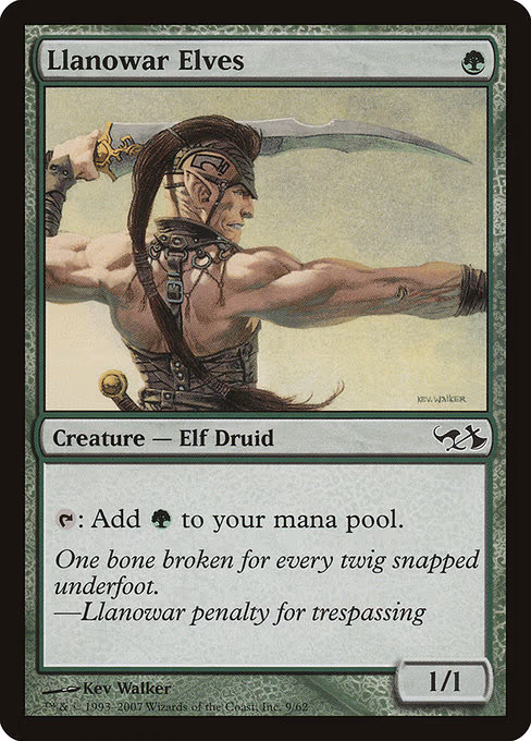 Llanowar Elves - C (9)