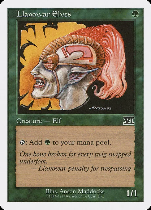 Llanowar Elves - C