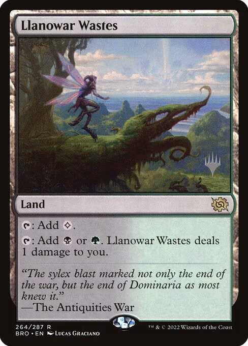 Llanowar Wastes - R (264)