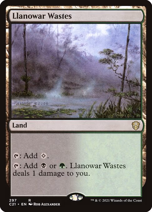 Llanowar Wastes - R (297)
