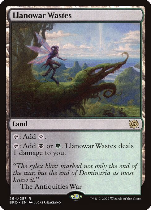 Llanowar Wastes - R (264)