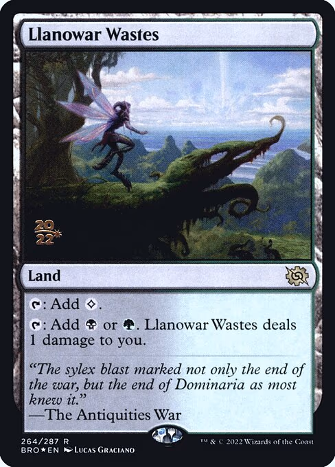 Llanowar Wastes - R (264)