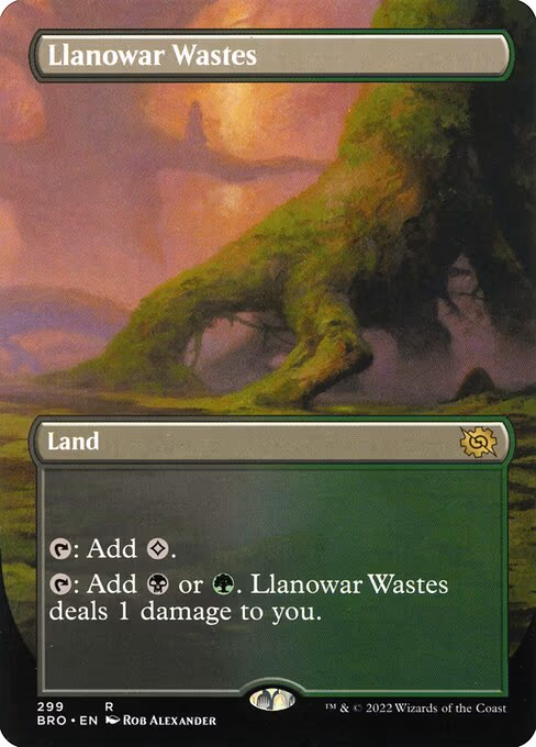 Llanowar Wastes - R (299)