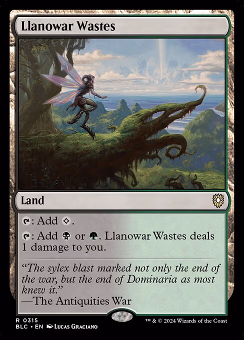 Llanowar Wastes - R (315)