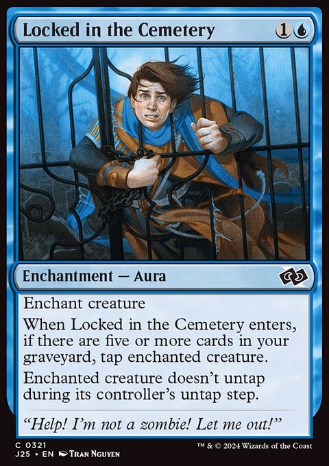 Locked in the Cemetery
