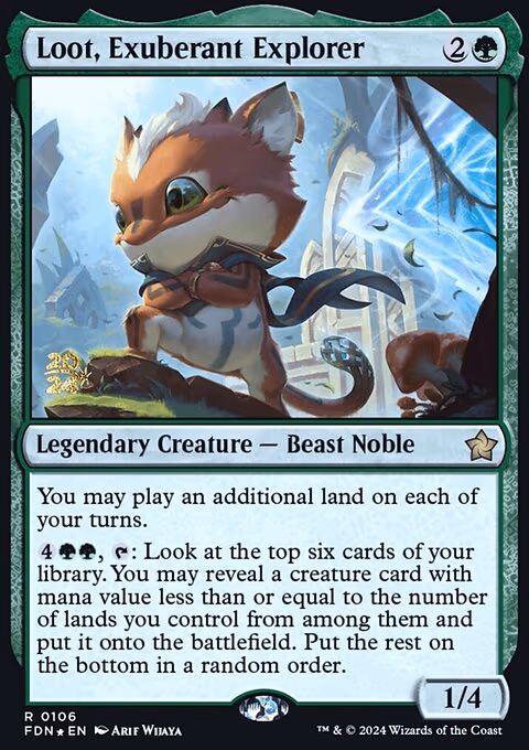 Loot, Exuberant Explorer
