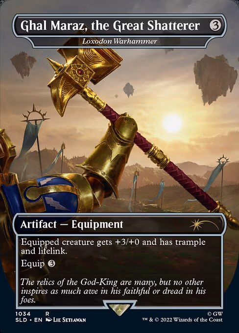 Ghal Maraz, the Great Shatterer - Loxodon Warhammer