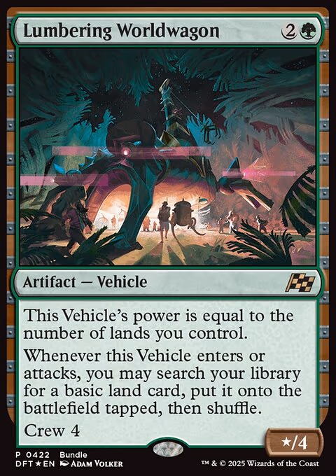 Lumbering Worldwagon (DFT Bundle) - P (422)