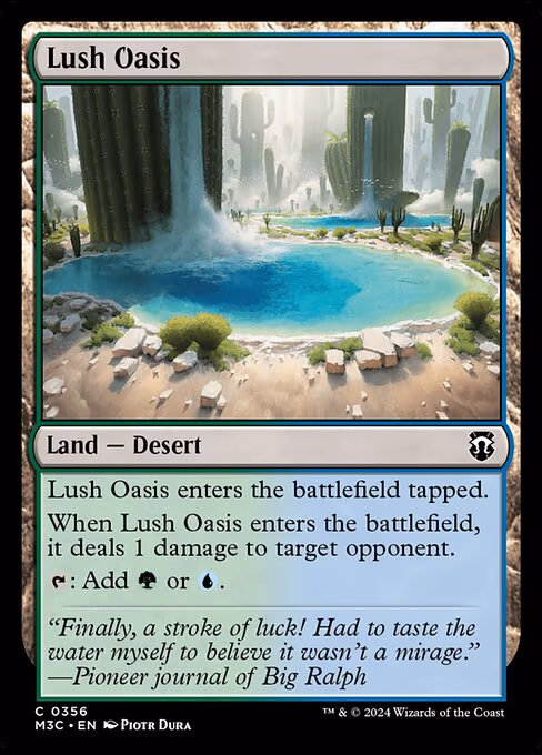 Lush Oasis