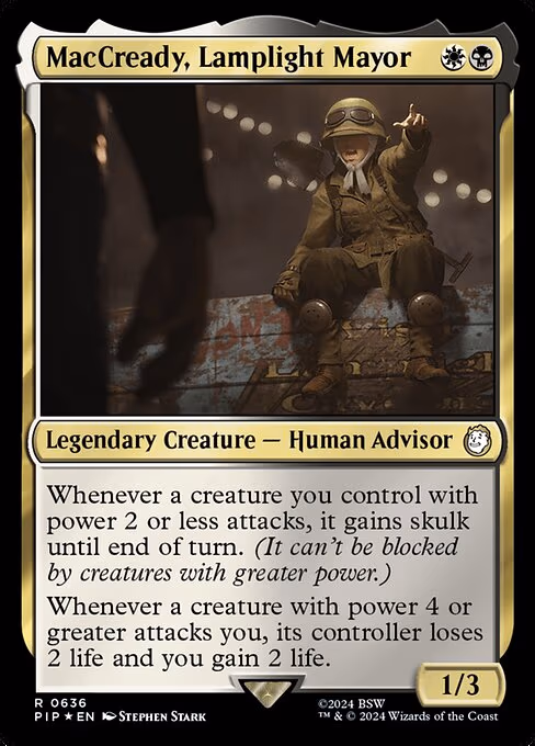 MacCready, Lamplight Mayor