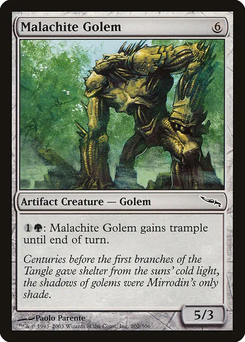 Malachite Golem - C (202)
