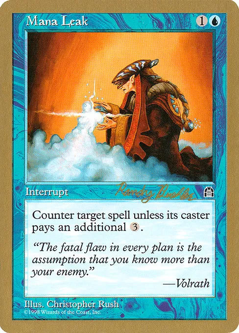 Mana Leak - 1998 Randy Buehler