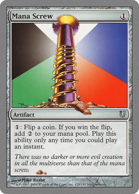 Mana Screw - U (123)