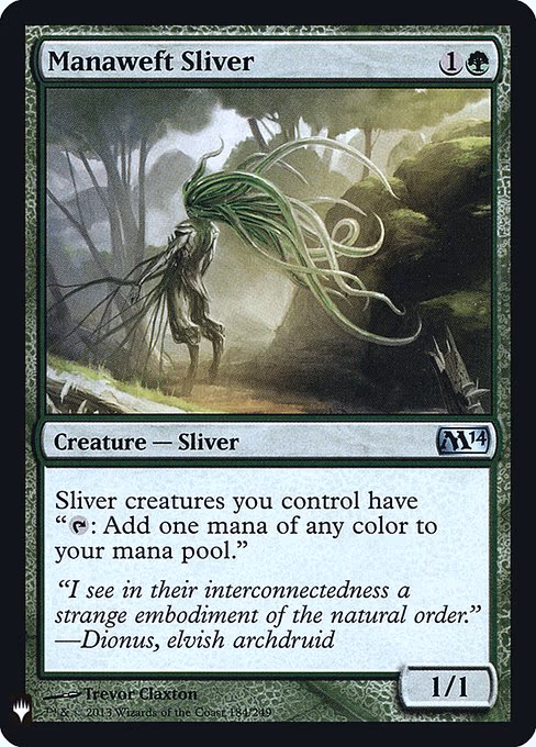 Manaweft Sliver - U (184)