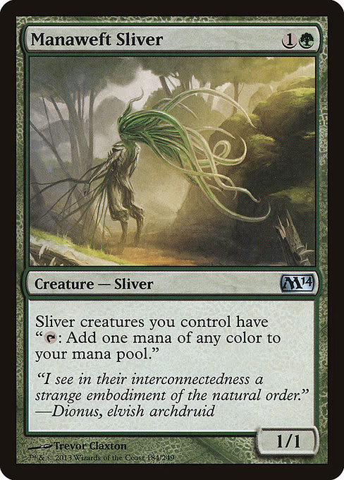 Manaweft Sliver - U (184)