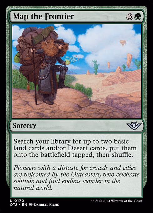 Map the Frontier