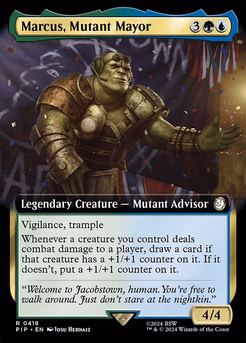 Marcus, Mutant Mayor