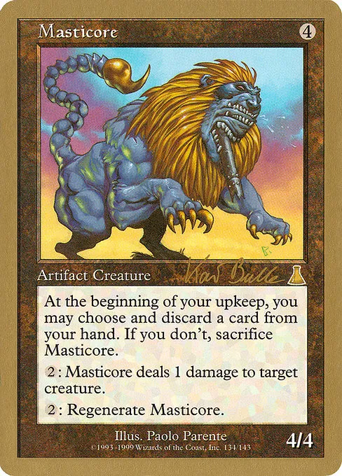 Masticore - 1999 Kai Budde