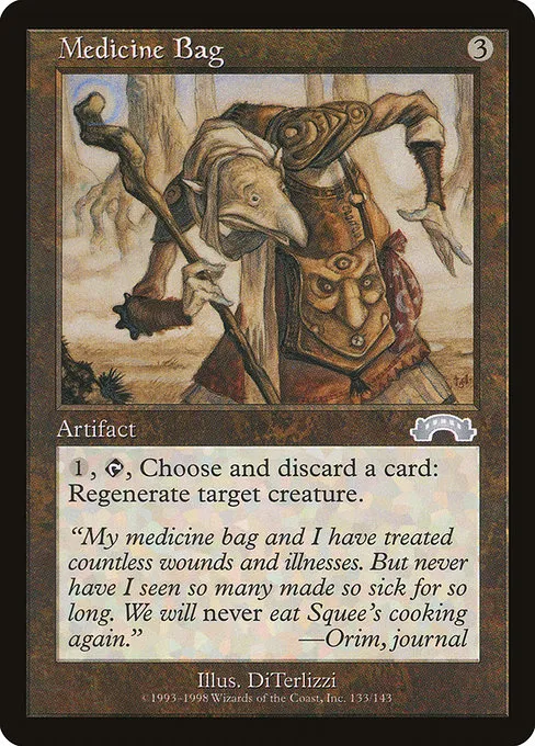 Medicine Bag - U (133)
