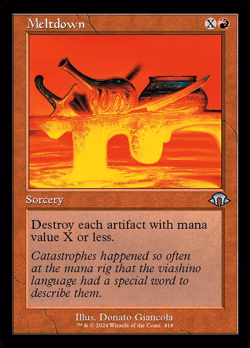 Meltdown (Retro Frame)