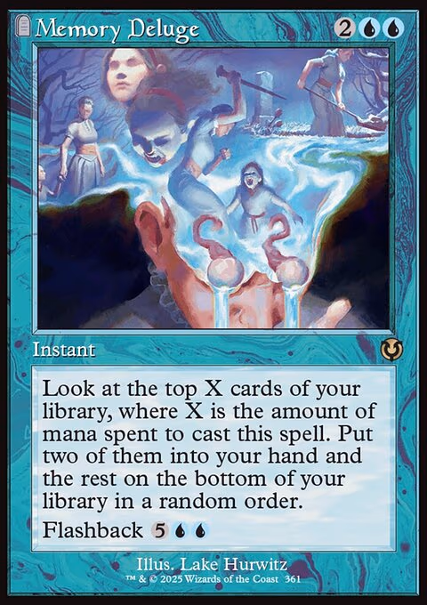 Memory Deluge (Retro Frame)