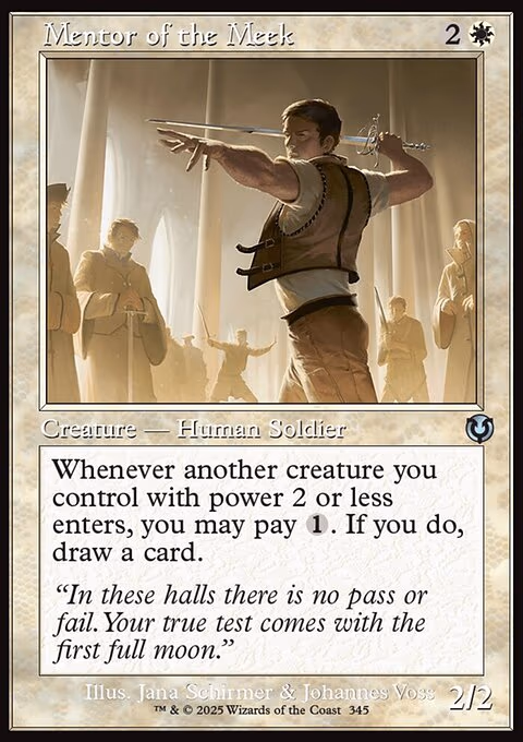 Mentor of the Meek (Retro Frame)