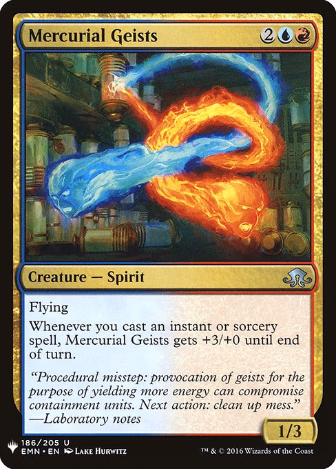 Mercurial Geists