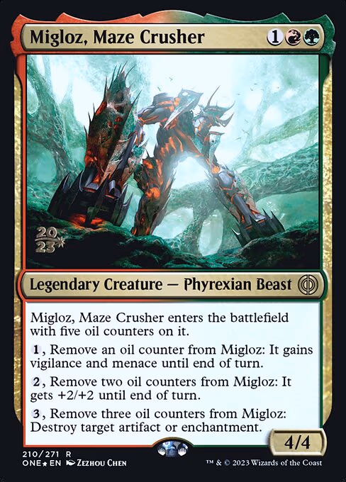 Migloz, Maze Crusher