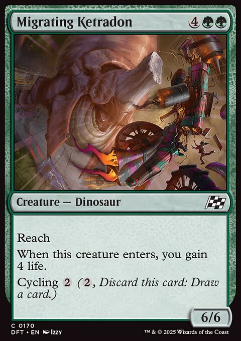 Migrating Ketradon