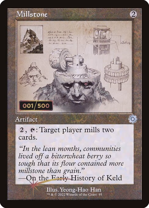 Millstone (Schematic) (Serial Numbered)