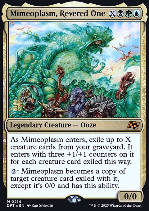 Mimeoplasm, Revered One