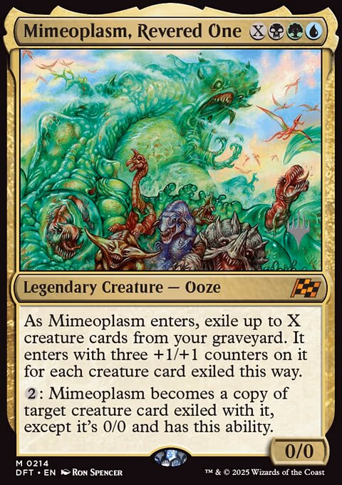 Mimeoplasm, Revered One
