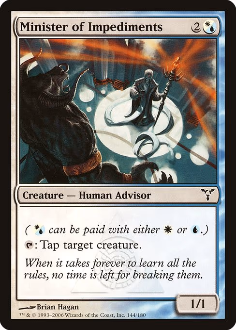 Minister of Impediments
