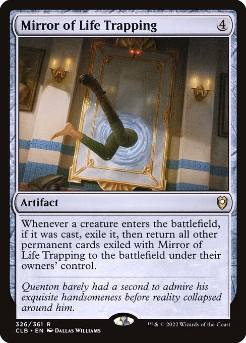 Mirror of Life Trapping