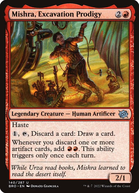 Mishra, Excavation Prodigy - U (140)