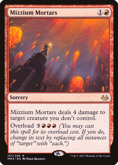 Mizzium Mortars