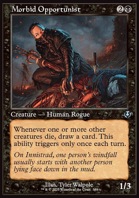 Morbid Opportunist (Retro Frame)