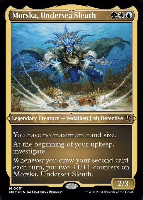 Morska, Undersea Sleuth (Display Commander) - Thick Stock