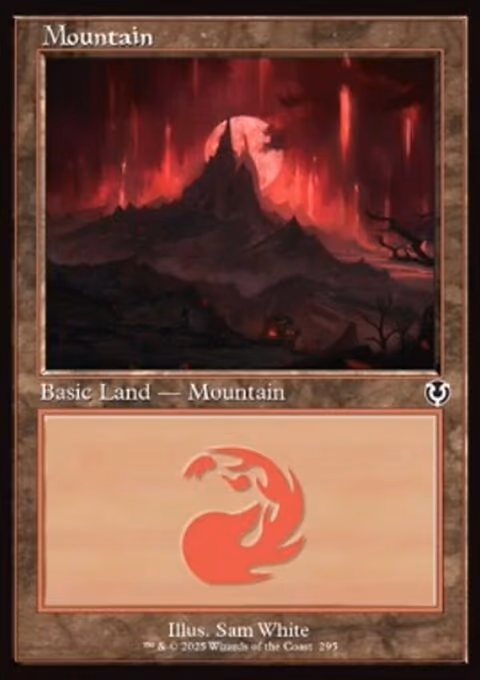Mountain (295) (Retro Frame)