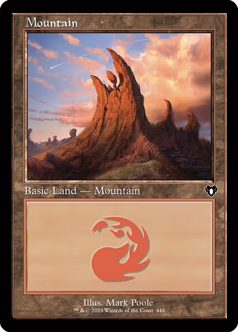 Mountain (448) (Retro Frame)