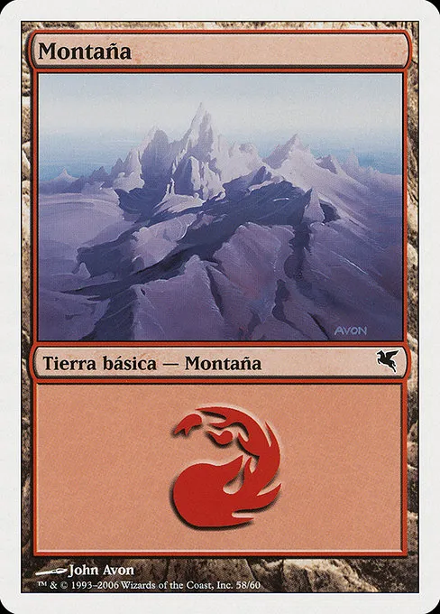 Mountain (Italian) - "Montagna" - L (C58)