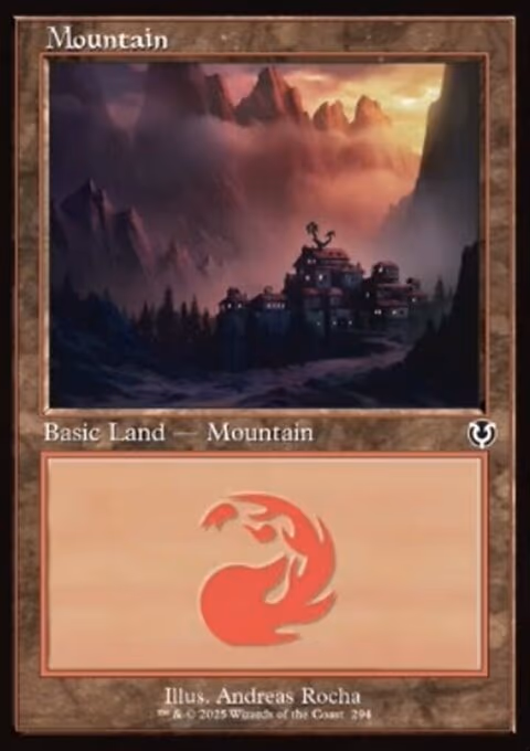 Mountain (294) (Retro Frame)