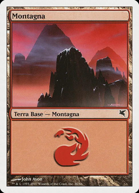 Mountain (Italian) - "Montagna" - L (K36)