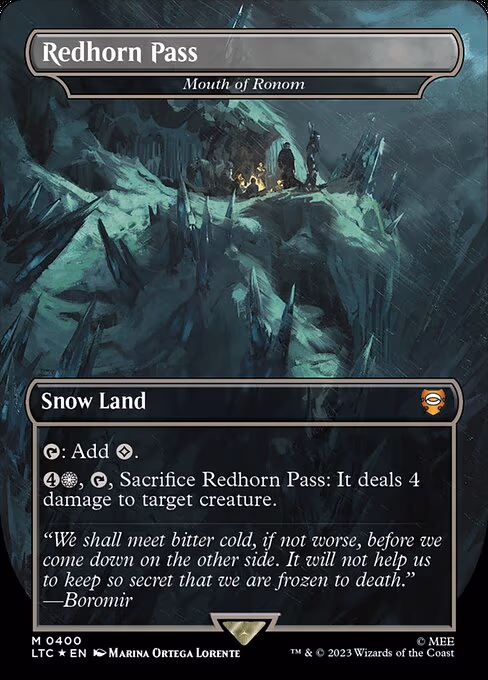 Redhorn Pass - Mouth of Ronom
