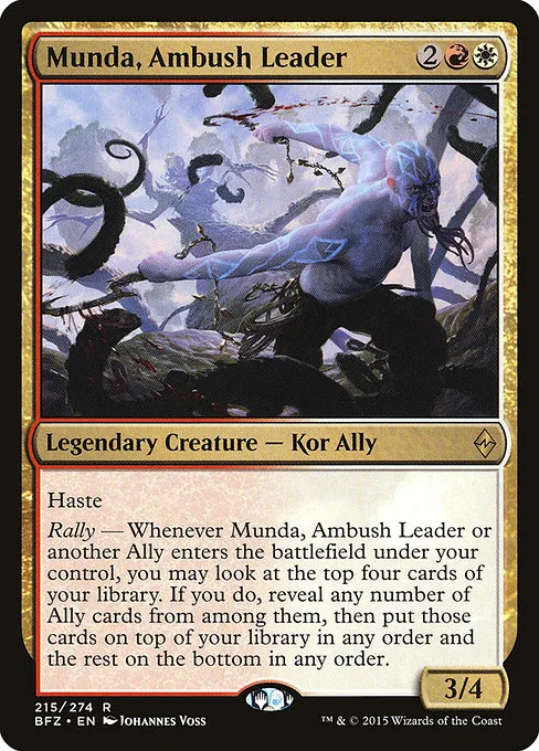 Munda, Ambush Leader - R (215)