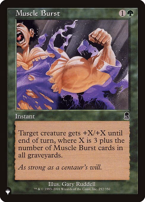 Muscle Burst - C (252/350)