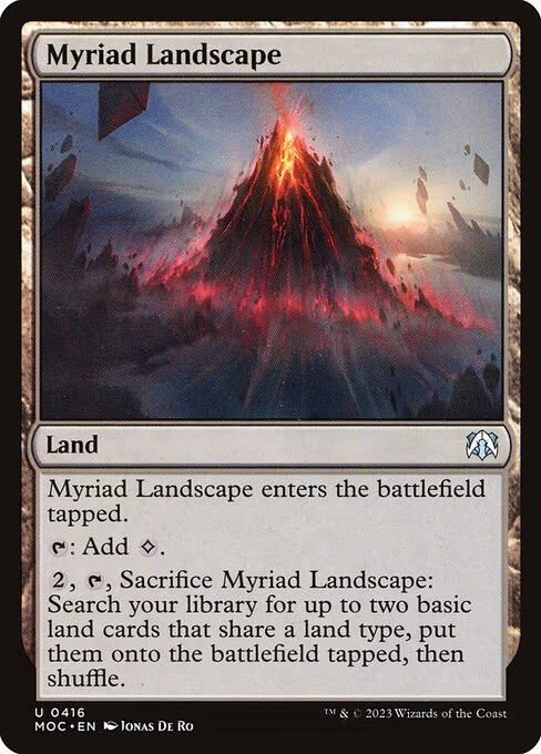 Myriad Landscape - U (416)