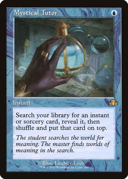 Mystical Tutor (Retro Frame) - R (289)